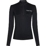 Calvin Klein Sport Essentials LS Knit Top Svart polyester X-Large Dame