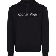 Calvin Klein Sport Essentials PW Pullover Hoody Svart bomull Small Dam...