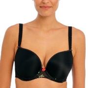 Freya BH Rose Blossom UW Moulded Plunge T-Shirt Bra Svart I 70 Dame