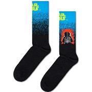 Happy Sock Star Wars Dart Vader Sock Strømper Svart Mønster bomull Str...