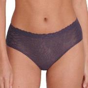 Sloggi Truser ZERO Feel Lace 2.0 High Waist Brief Mørkelilla X-Small D...