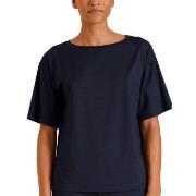 Calida DSW Balancing Short Sleeve Shirt Mørkblå modal X-Small Dame