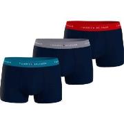 Tommy Hilfiger 3P WB Trunks Marine bomull Small Herre