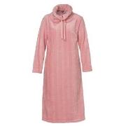 Trofe Braid Dress Fleece Rosa polyester Large Dame