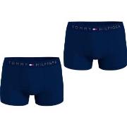 Tommy Hilfiger 2P Gold WB Trunk Marine bomull XX-Large Herre