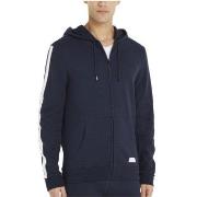 Tommy Hilfiger HWK FZ Hoodie Marine bomull Small Herre