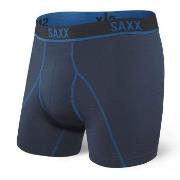 SAXX Kinetic HD Boxer Brief Blå nylon X-Large Herre