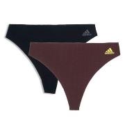 adidas Truser 2P BOS Micro Cut Free Thong Multi Svart/brun Small Dame