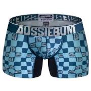 AussieBum CottonSoft 2.0 Hipster Blå bomull Medium Herre