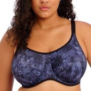 Elomi BH Energise Underwire Sport Support Bra Lilla Mønster I 80 Dame