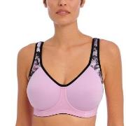 Freya BH Active Sonic Moulded Sports Bra Rosa Mønster H 70 Dame