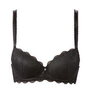 Trofe Julia Lace Padded Bra BH Svart polyamid A 75 Dame