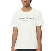 Marc O Polo Logo Top Hvit bomull Large Dame