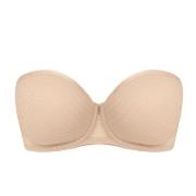 Freya BH Tailored Underwire Moulded Strapless Bra Beige F 70 Dame