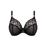 Elomi BH Namrah Underwire Bandless Plunge Bra Svart I 100 Dame