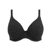 Elomi Bazaruto Underwire Plunge Bikini Top Svart polyamid F 95 Dame