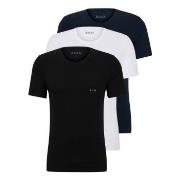 BOSS 3P Classic Crew Neck T Shirt Multi-colour-2 bomull Large Herre