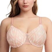 Chantelle BH C Magnifique Underwired Bra Hvit/Rosa E 80 Dame