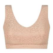 Chantelle BH Soft Stretch Padded V Neck Bra Beige XS/S Dame