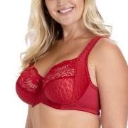 Miss Mary Jacquard And Lace Underwire Bra BH Rød E 95 Dame