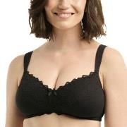 Sans Complexe BH Ava Post Surgical Non Wire Bra Svart bomull D 80 Dame