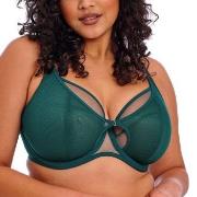 Elomi BH Kintai Underwire Plunge Bra Mørkgrørnn  J 75 Dame