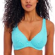 Freya Jewel Cove UW High Apex Bikini Top Turkis Mønster F 70 Dame