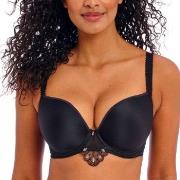 Freya BH Loveland UW Moulded Plunge Tshirt Bra Svart G 65 Dame