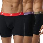 adidas 3P Active Flex Cotton Boxer Brief Mixed bomull Medium Herre