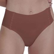 Sloggi Truser ZERO Feel 2 0 High Waist Brief Mørkbrun  Small Dame