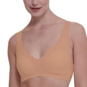 Sloggi BH Zero Feel 2 0 Soft Bra Beige XL+ Dame