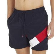 Tommy Hilfiger Badebukser Solid Flag Swim Shorts Mørkblå nylon XX-Larg...