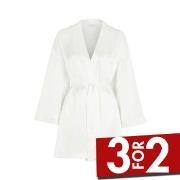 Damella 94001 Robe Elfenben silke Small Dame