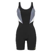 Damella Cindy Chlorine Resistant Long Leg Swimsuit Svart polyamid 42 D...