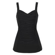 Damella Esther Basic Swimsuit Dress Svart 44 Dame