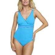 Damella Sandra Chlorine Resistant Swimsuit Turkis polyamid 40 Dame