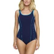 Damella Winona Swimsuit Marine/Blå polyamid 36 Dame
