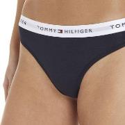 Tommy Hilfiger Truser LOGO Waistband Thong Mørkblå X-Small Dame