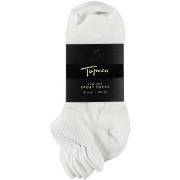 Topeco Strømper 4P Low Cut Sport Socks Hvit polyamid Str 40/45 Herre