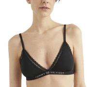Tommy Hilfiger BH Lace Unlined Triangle Bra Svart X-Large Dame