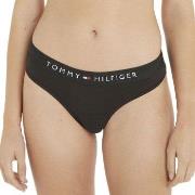 Tommy Hilfiger Truser Thongs Svart økologisk bomull XX-Large Dame