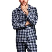 Topeco Mens Cotton Pyjama Marine bomull X-Large Herre