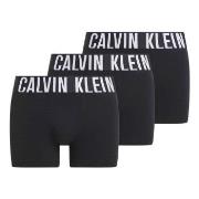 Calvin Klein 3P Intense Power Trunks Svart bomull X-Small Herre