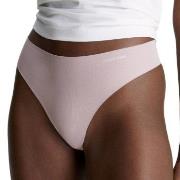 Calvin Klein Truser Invisibles Cotton Thong Lysrosa Large Dame