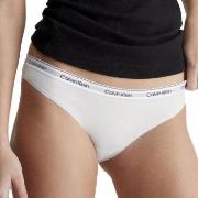 Calvin Klein Truser Modern Logo Bikini Brief Hvit bomull Small Dame