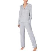 DKNY New Signature Pyjama Set Grå X-Large Dame