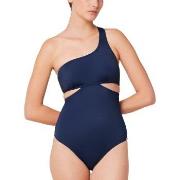 Triumph Summer Mix And Match 03 Padded Swimsuit Navy B 38 Dame