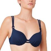 Triumph Summer Mix And Match WP Bikini Top Navy B 40 Dame