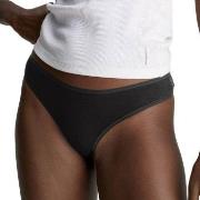 Calvin Klein Truser 3P Ideal Cotton Thongs Svart bomull Large Dame