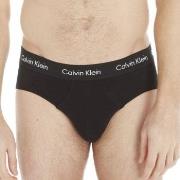 Calvin Klein 6P Cotton Stretch Hip Brief Hvit/Svart bomull Medium Herr...